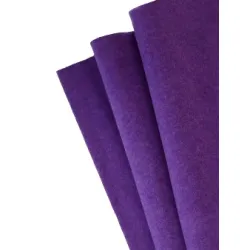 Filc wełniany 70% 2mm dekoracyjny MELANŻ FIOLETOWY