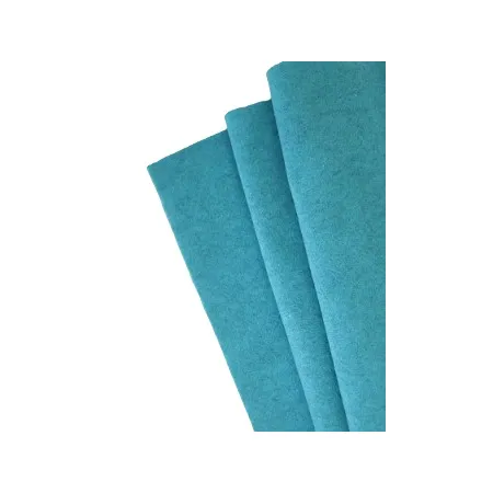 Filc wełniany 70% 2mm dekoracyjny TURKUSOWY