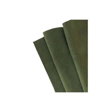 Filc wełniany 70% 2mm dekoracyjny MELANŻ ZIELONY