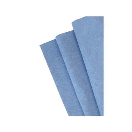 Filc wełniany 70% 2mm dekoracyjny MELANŻ BŁĘKITNY