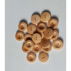 Guziki drewniane 2,2 cm gładkie