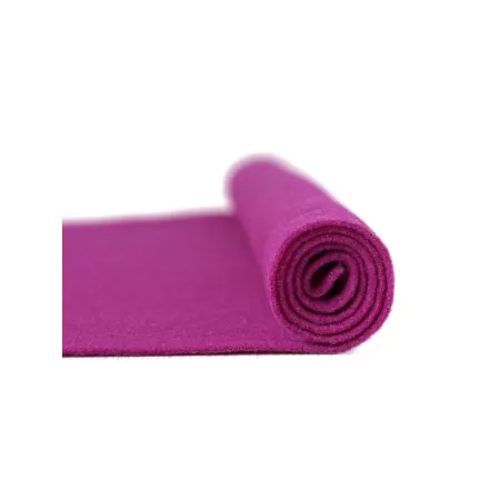 Filc wełniany 3mm dekoracyjny FUKSJA