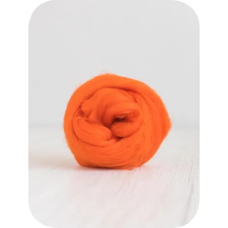 Zestaw SŁONECZNY wełny czesanki australijskiej 19mic 10 kolorów