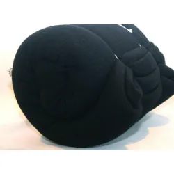 Filc igłowy wełniany do filcowania 100*150cm CZARNY