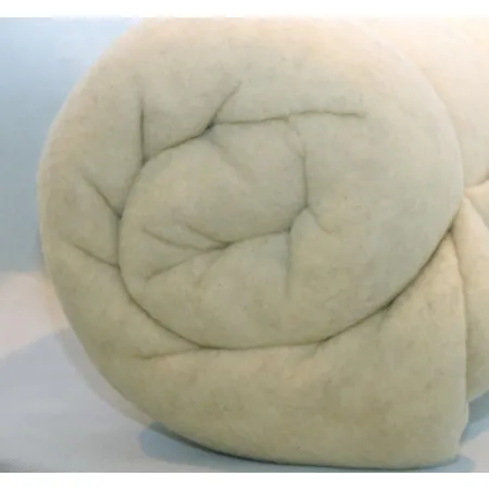 Filc igłowy prefilc wełniany do filcowania 100*150cm BIAŁY NATURALNY