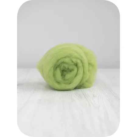 Wełna w błamie do filcowania 19mic 10 Zestaw Pastelowy