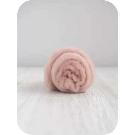 Wełna w błamie do filcowania 19mic 10 Zestaw Pastelowy