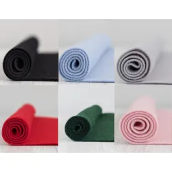 Filc wełniany 3mm Zestaw BASIC 30x30cm 6 kolorów