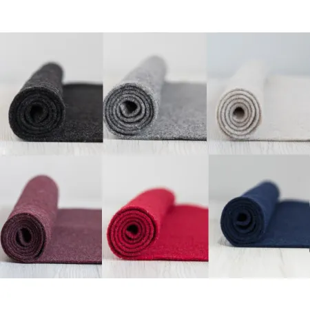 Filc wełniany 3mm Zestaw MELANŻ 30x30cm 6 kolorów