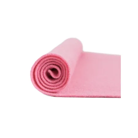 Filc wełniany 2mm PUDROWY RÓŻ 30x30cm dekoracyjny