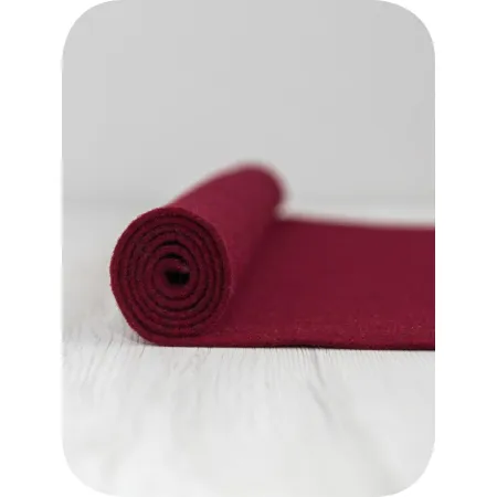 Filc wełniany 2mm Zestaw JAGODOWY 30x30cm 6 kolorów