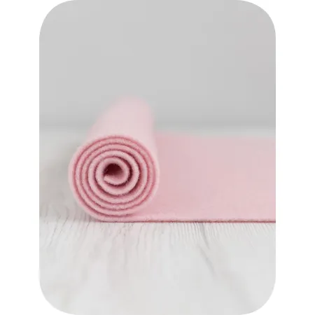 Filc wełniany 2mm Zestaw RÓŻOWY 30x30cm 6 kolorów