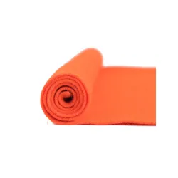 Filc wełniany 2mm POMARAŃCZOWY 30x30cm dekoracyjny