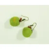 Kolczyk filcowy owoc Zielone Jabłko