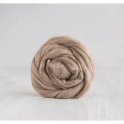 Czesanka bawełniana do filcowania BEŻ CIEMNY