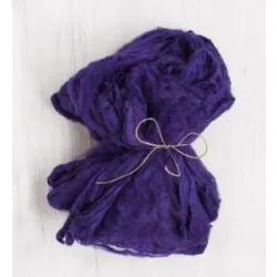 Jedwabne chusteczki 25x25cm silklaps ŚLIWKA