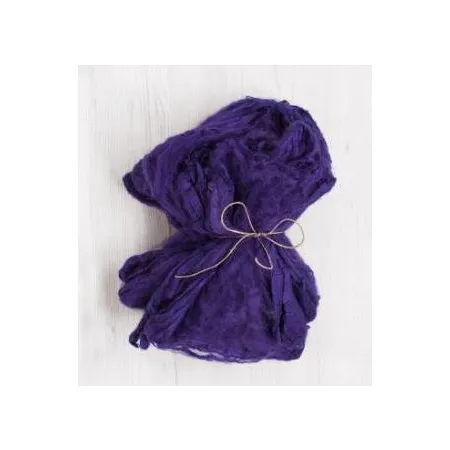 Jedwabne chusteczki 25x25cm silklaps ŚLIWKA