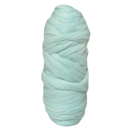 Wełna czesankowa 19mic MELANŻ SELEDYNOWY merynos australijski