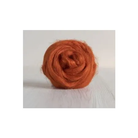 Czesanka lniana len barwiony DYNIA