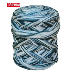 Wełna czesankowa 22-24mic MELANŻ AQUA 4,5kg HURT