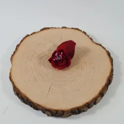 Damska broszka filcowa kwiat Czerwony