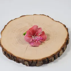 Broszka filcowa kwiat Różowy