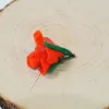 Damska broszka filcowa kwiat Pomarańczowy