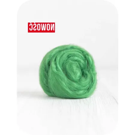 Czesanka wiskozy do filcowana ŁĄKA