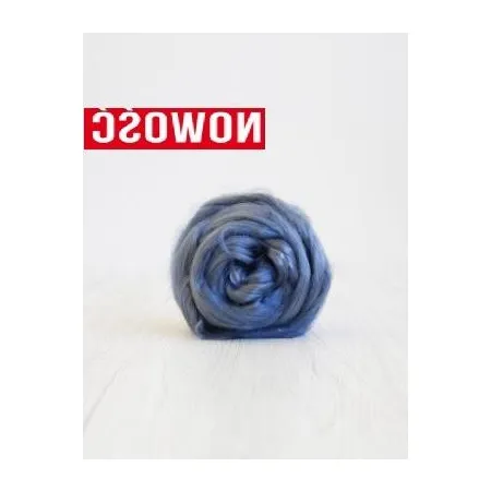 Czesanka Tencel Lyocell JEANSOWY z włókien roślinnych