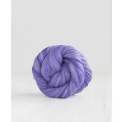 Wełna czesankowa  19mic MELANŻ LAWENDOWY merynos australijski