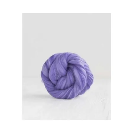 Wełna czesankowa  19mic MELANŻ LAWENDOWY merynos australijski