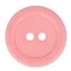 Guziki dwudziurkowe plastykowe 20 mm RÓŻOWY