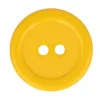 Guziki dwudziurkowe plastykowe 10 mm ŻÓŁTY