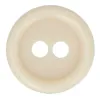 Guziki dwudziurkowe plastykowe 10 mm BEŻOWY