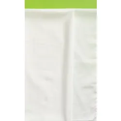 Biały szal jedwabiu i bawełny 180x42cm Batist 9