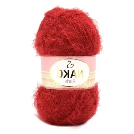 Włóczka NAKO PARIS 100g CZERWONY 3641