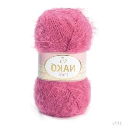 Włóczka NAKO PARIS 100g INTENSYWNY RÓŻ 6578