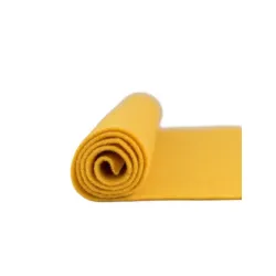 Filc wełniany 2mm ŻÓŁTY 30x30cm dekoracyjny