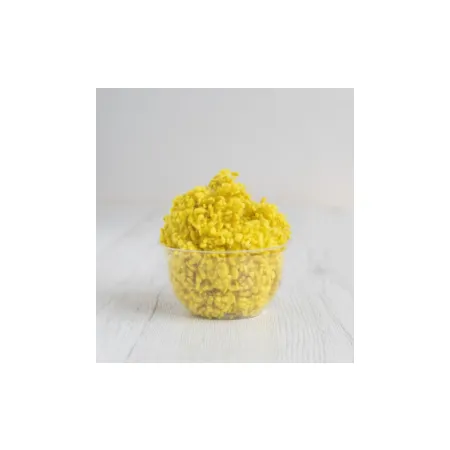 Wool Nepps wełniane kuleczki do filcowania ŻÓŁTY