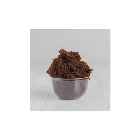 Wool Nepps wełniane kuleczki do filcowania BRĄŻOWY