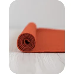 Filc wełniany 2mm 30x30cm dekoracyjny DOJRZAŁA POMARAŃCZA