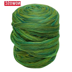 Wełna czesankowa polska Zielona Choinka #122 filcowanie