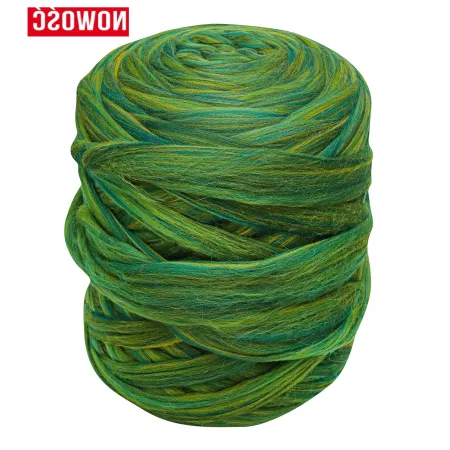 Wełna czesankowa polska Zielona Choinka #122 filcowanie