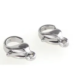 Zapięcie karabińczyk do korali i bransoletek 14 mm, 2 szt.