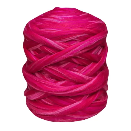 Wełna czesankowa polska 4,5kg WALENTYNKA #130 filcowanie