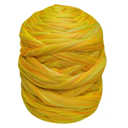 Wełna czesankowa polska NARCYZ #129 filcowanie