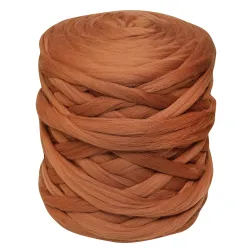 Wełna czesankowa do wyplatania koców 4,5kg ŻÓŁTY BEŻ #18