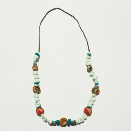 Korale filcowe Morski melanż