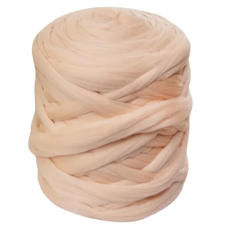 Wełna czesankowa do wyplatania koców 4,5kg CIELISTY #38