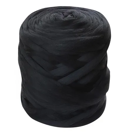 Wełna czesankowa do wyplatania koców 4,5kg CZARNY #33 hurt